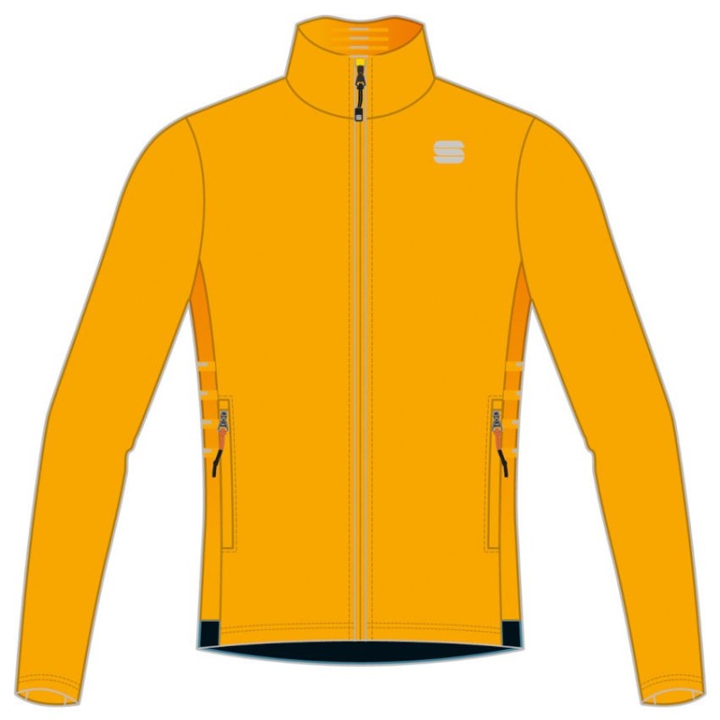 Treningsjakke Sportful Squadra 2022 mørkt gull Treningsjakke Sportful Squadra 2022 mørkt gull